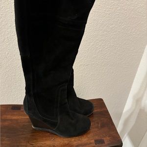 Women Tall Boots Suede